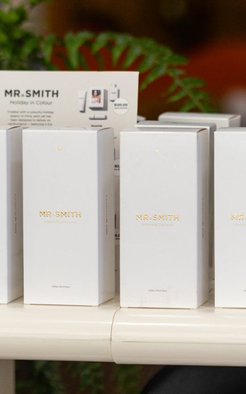 Mr Smith hair products available at Dollie and Stella salon in Newtown Syndey